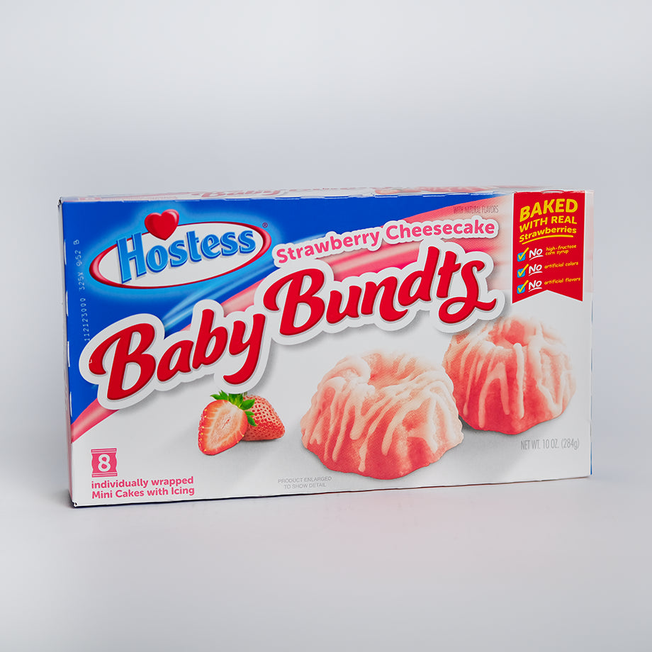 Hostess Baby Bunts Strawberry Cheesecake 8er