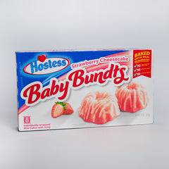 Hostess Baby Bunts Strawberry Cheesecake 8er