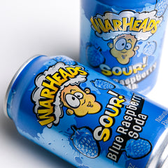 Warheads Sour! Blue Raspberry Soda