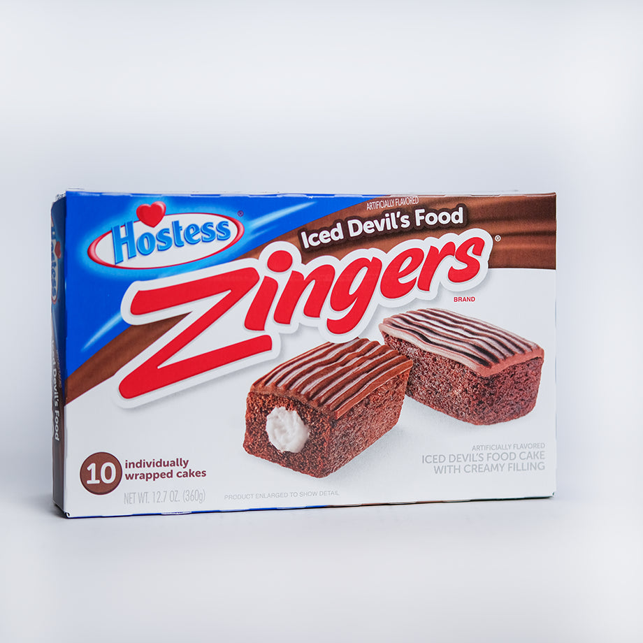 Hostess Zingers Iced Devils Food 10er